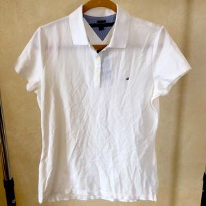 BNWT!! White Tommy Hilfiger Polo